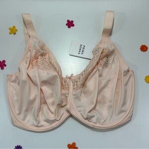 Prima Donna Montara Full Cup Crystal Pink Lace Bra 40K NWT
